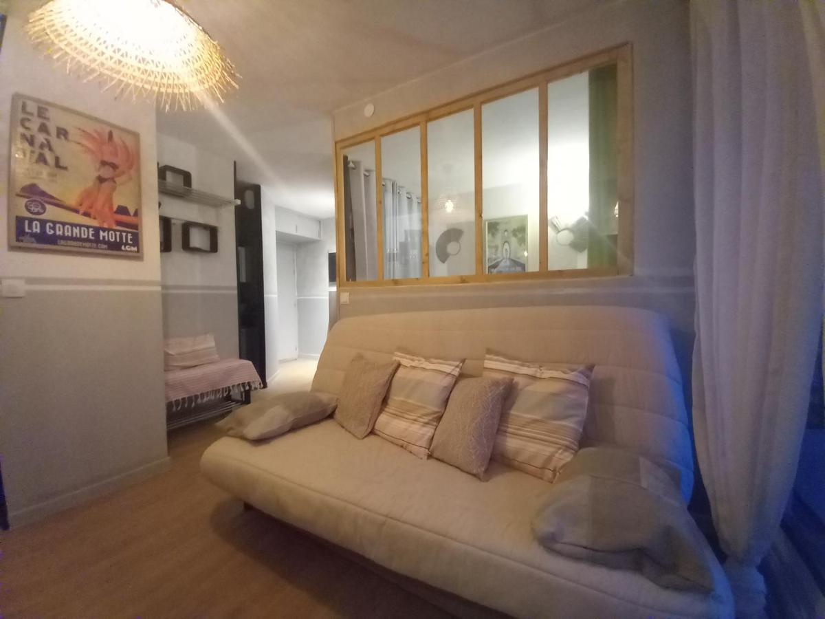 Rose Cote Mer Studio Et Garage, Entree Autonome Daire La Grande Motte Dış mekan fotoğraf